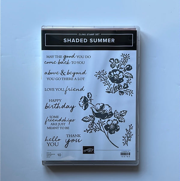 Shaded Summer | Retired Cling Mount Stamp Set | Stampin' Up!