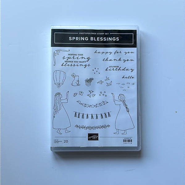 Spring Blessings | Retired Photopolymer Stamp Set | Stampin' Up!