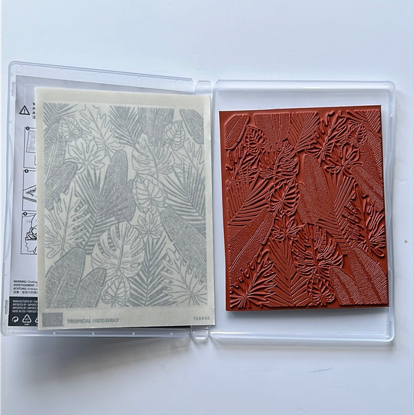 Tropical Hideaway | Retired Cling Mount Stamp Set | Stampin' Up!