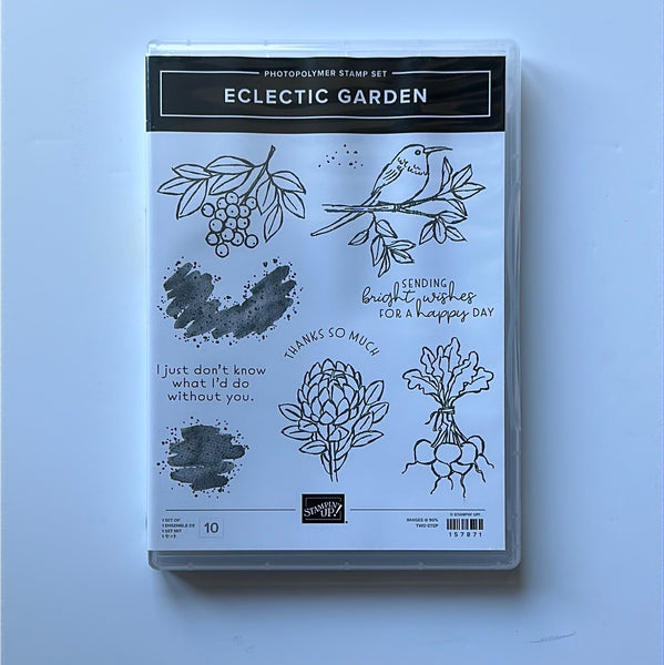 Eclectic Garden | Retired Photopolymer Stamp Set | Stampin' Up!