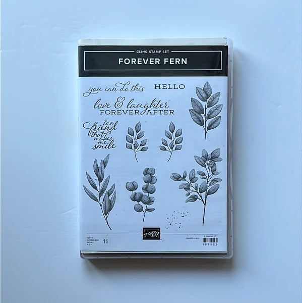 Forever Fern | Retired Cling Mount Stamp Set | Stampin' Up!