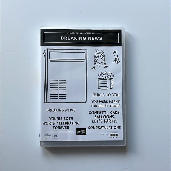 Breaking News | Retired Photopolymer Stamp Set | Stampin' Up!