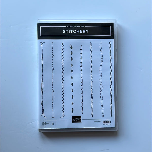 Stitchery | Retired Cling Mount Stamp Set | Stampin' Up!