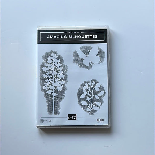 Amazing Silhouettes | Retired Cling Mount Stamp Set | Stampin' Up!
