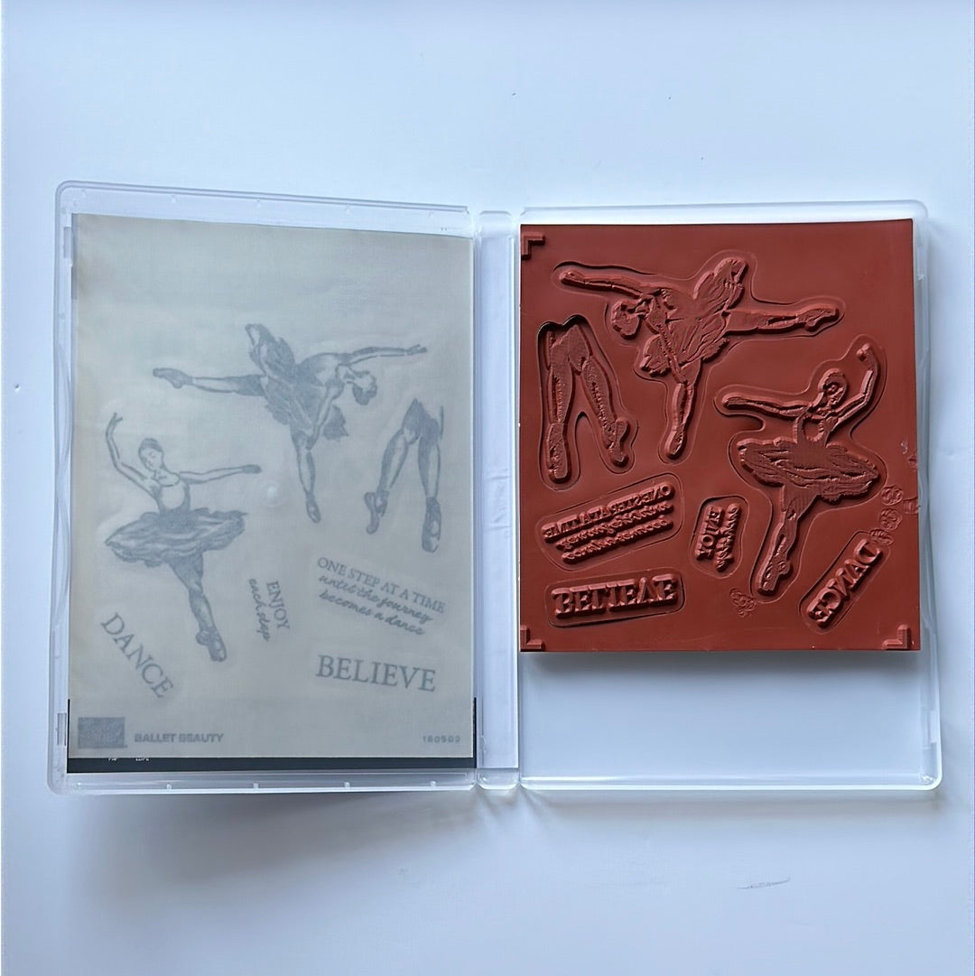 Ballet Beauty | Retired Cling Mount Stamp Set | Stampin' Up!