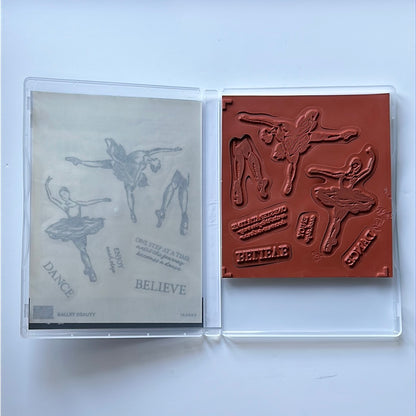 Ballet Beauty | Retired Cling Mount Stamp Set | Stampin' Up!