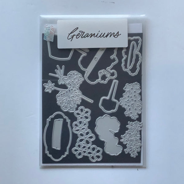 Geraniums Dies | Retired Die Collection | Stampin' Up!