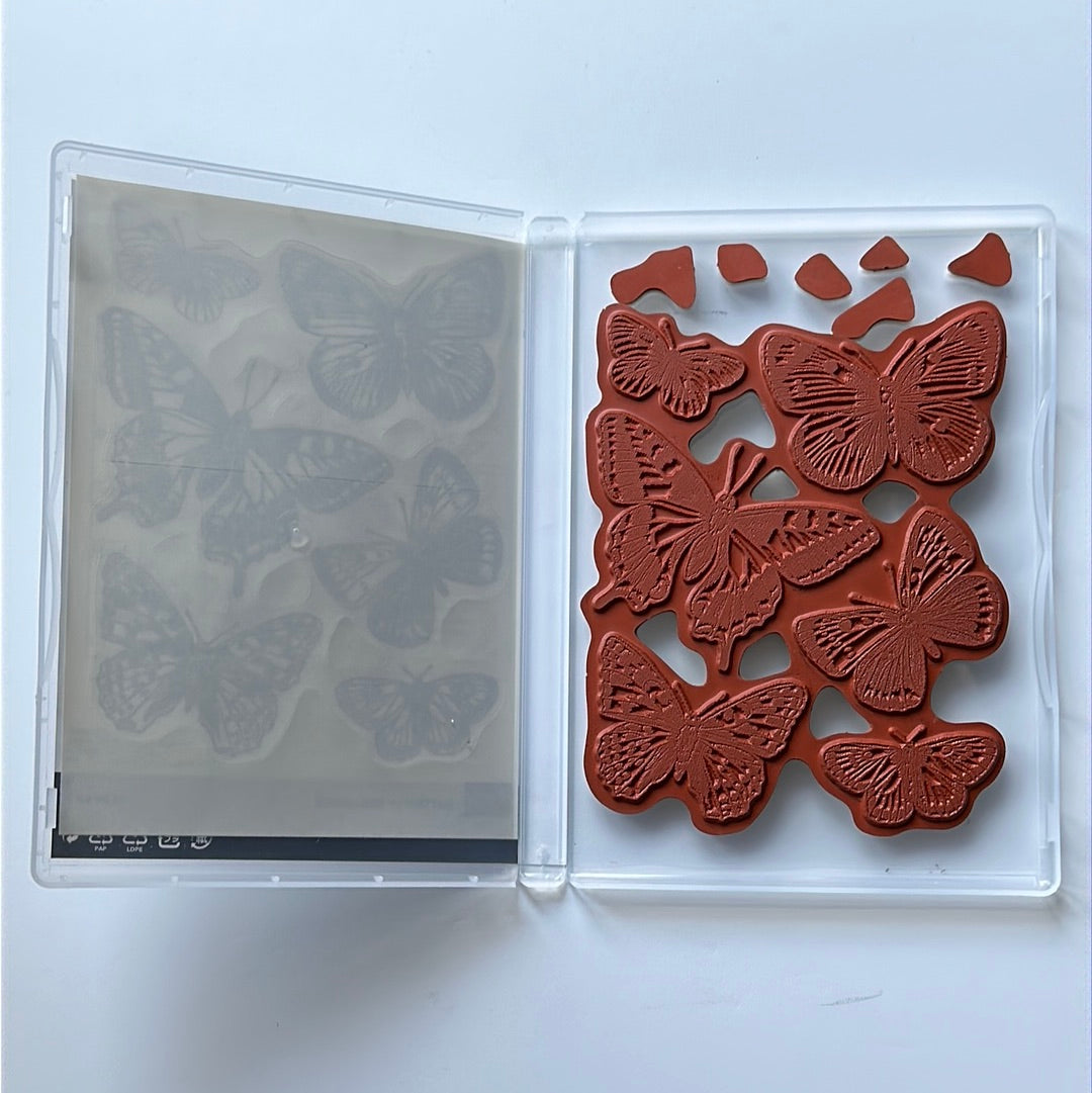Butterfly Brilliance | Retired Cling Mount Stamp Set | Stampin' Up!