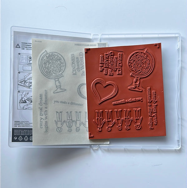 Begin with a Dream | Retired Cling Mount Stamp Set | Stampin' Up!