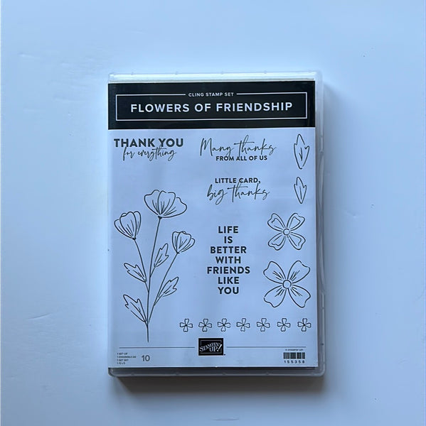 Flowers of Friendship | Retired Cling Mount Stamp Set | Stampin' Up!