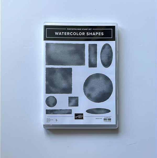 Watercolor Shapes | Retired Photopolymer Stamp Set | Stampin' Up!