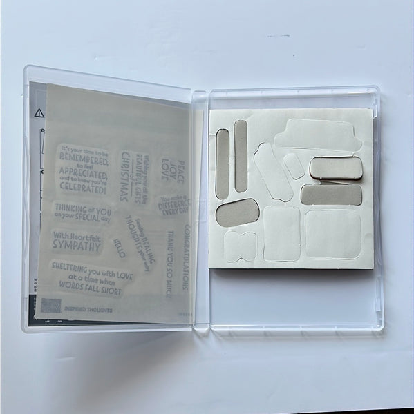 Inspired Thoughts | Retired Cling Mount Stamp Set | Stampin' Up!