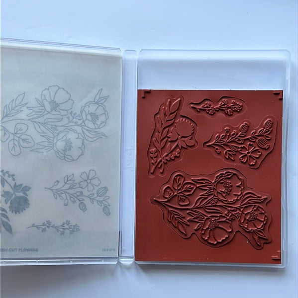 Fresh Cut Flowers | Retired Cling Mount Stamp Set | Stampin' Up!