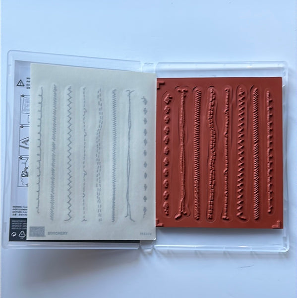 Stitchery | Retired Cling Mount Stamp Set | Stampin' Up!