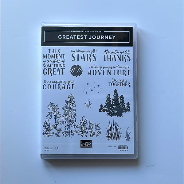 Greatest Journey | Retired Photopolymer Stamp Set | Stampin' Up!