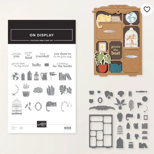 On Display Bundle | Retired Photopolymer Mount Stamp Set and Dies | Stampin' Up!