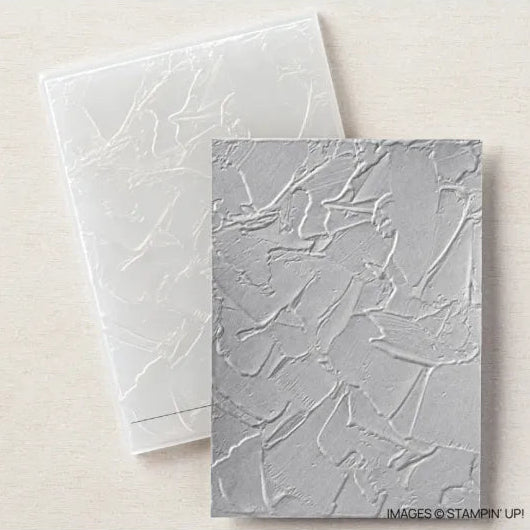 Painted Texture 3D Embossing Folder | Retired Embossing Folder | Stampin' Up!