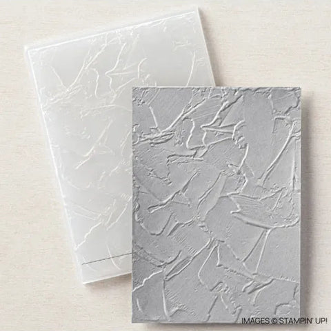 Painted Texture 3D Embossing Folder | Retired Embossing Folder | Stampin' Up!