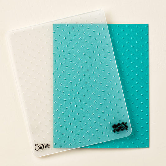 Perfect Polka Dots | Retired Embossing Folder