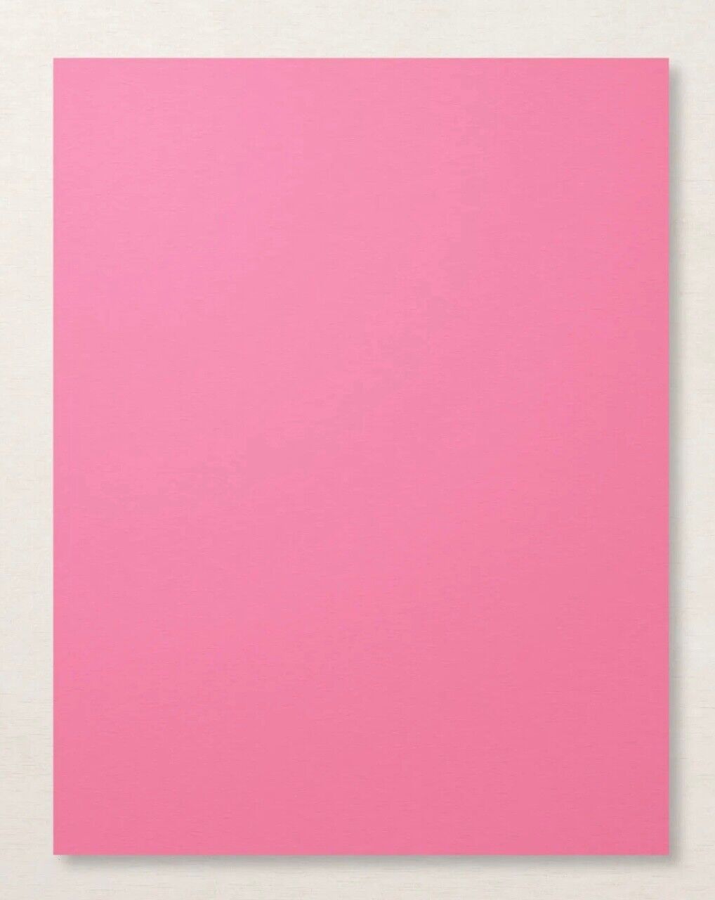 A4 Cardstock | Polished Pink | Retired | Brand New, Unopened | Stampin' Up!
