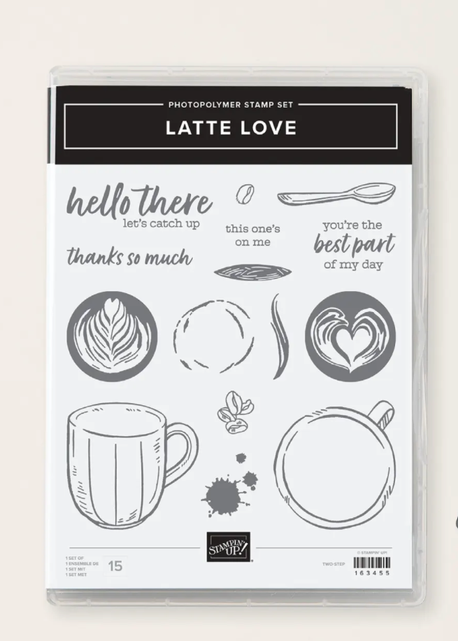 Latte Love Bundle | Retired Photopolymer Stamp Set and Dies | Stampin' Up!