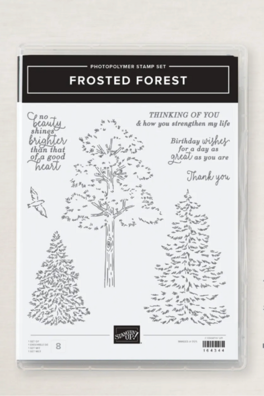 Frosted Forest Bundle | Retired Photopolymer Stamp Set and Dies | Stampin' Up!