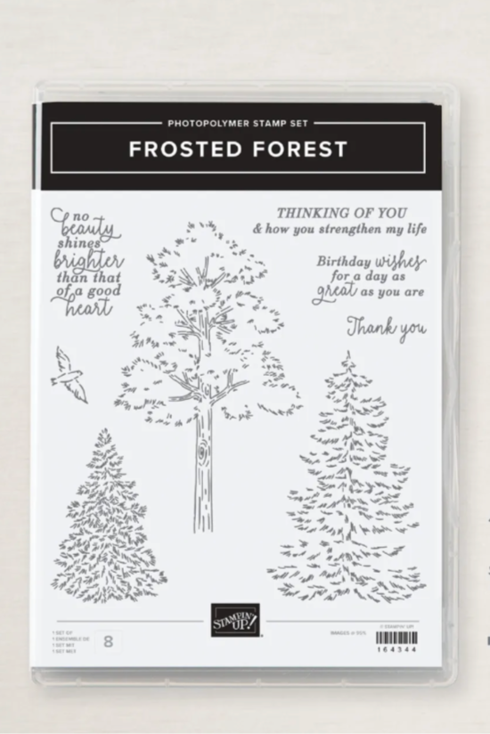 Frosted Forest Bundle | Retired Photopolymer Stamp Set and Dies | Stampin' Up!