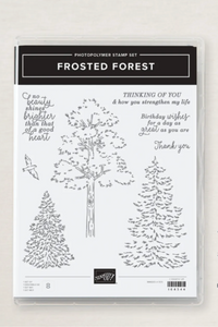 Frosted Forest Bundle | Retired Photopolymer Stamp Set and Dies | Stampin' Up!