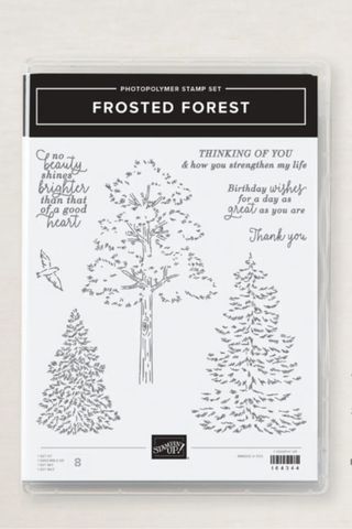 Frosted Forest Bundle | Retired Photopolymer Stamp Set and Dies | Stampin' Up!