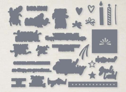 Sentiment Silhouettes Dies | Retired Dies Collection | Stampin' Up!