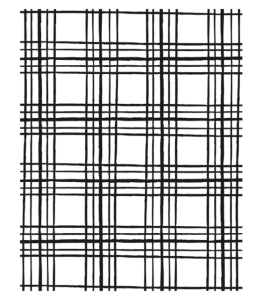 Sketched Plaid | BRAND NEW, NEW USED | Retired Cling Mount Stamp Set | Stampin' Up!