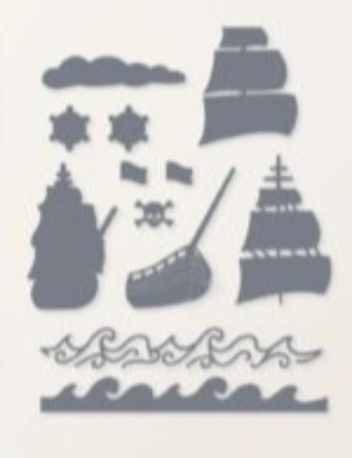 On the Ocean Dies | Retired Dies Collection | Stampin' Up!