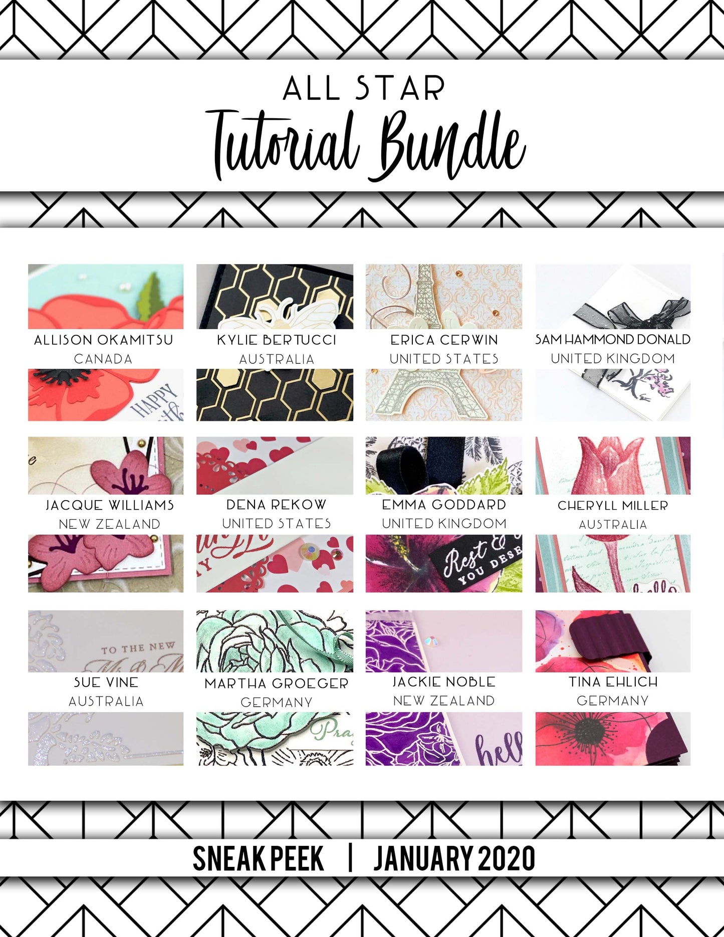 All Star Tutorial Bundles - Retired Bundles (Instant Download)
