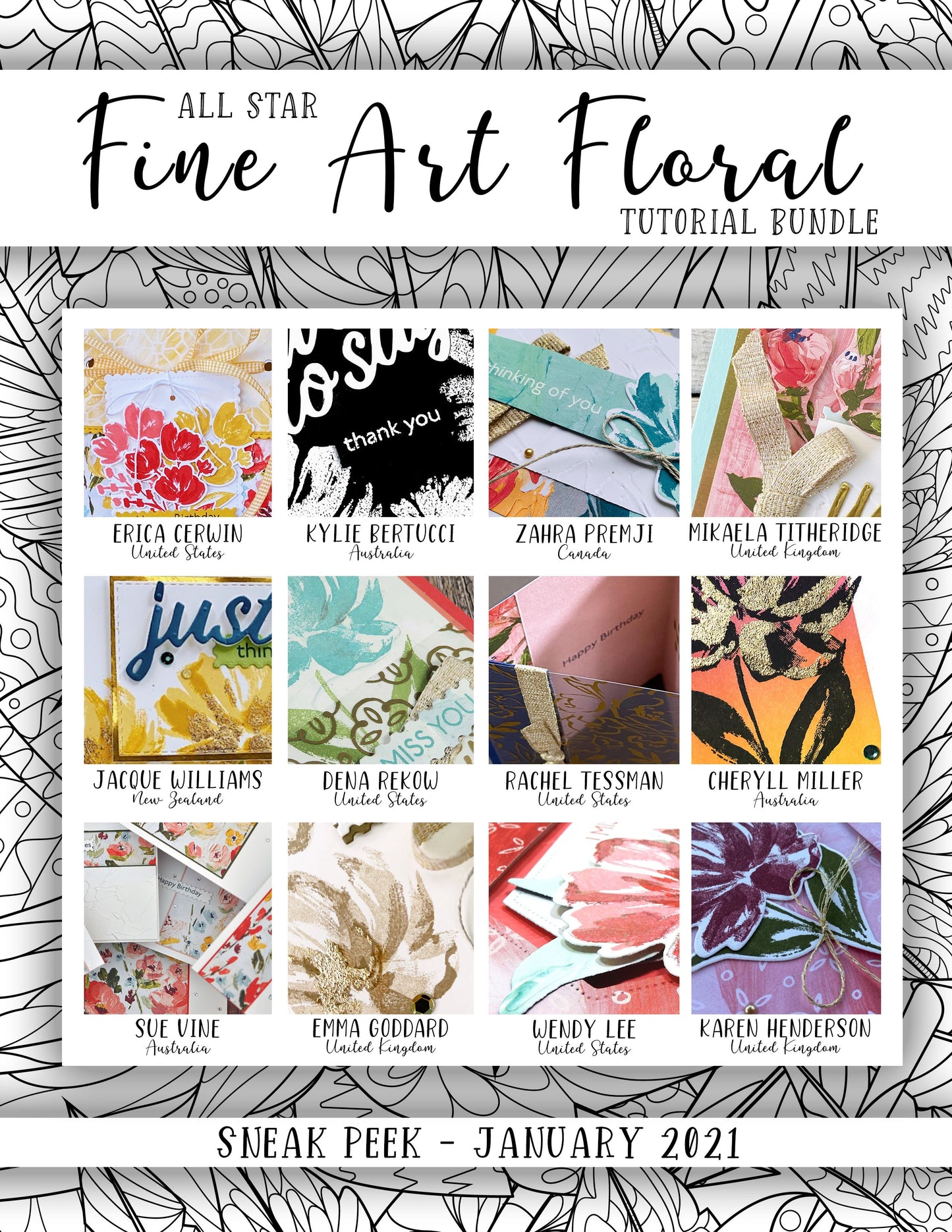 All Star Tutorial Bundles - Retired Bundles (Instant Download)