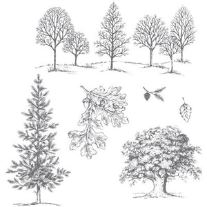 Lovely as a Tree | Retired Wood Mount Stamp Set | Stampin' Up!
