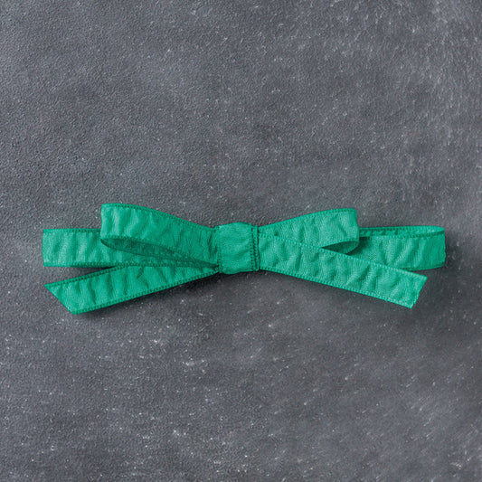 Emerald Envy | Ruched Ribbon, 3/8" wide, Approx 9.1m | Retired | Brand New
