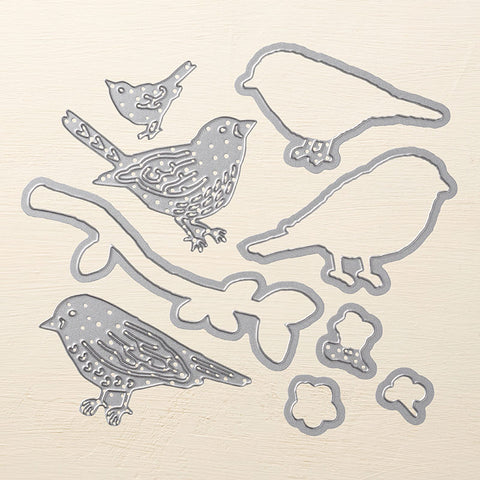 Birds & Blooms Thinlits Dies | Retired Framelits/Dies Collection | Stampin' Up!