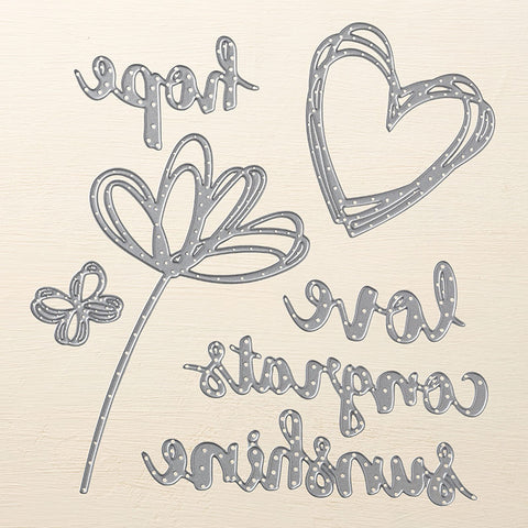 Sunshine Wishes Dies | Retired Framelits/Dies Collection | Stampin' Up!