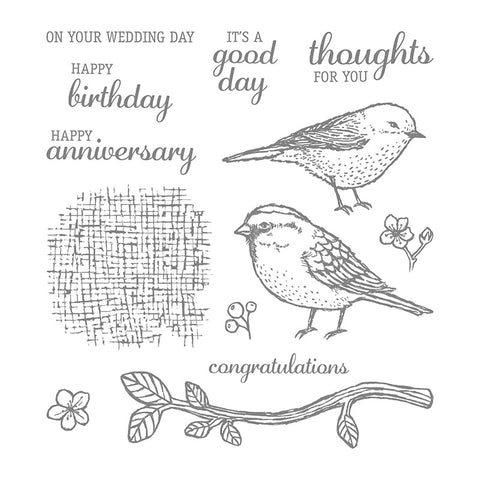 Best Birds | Retired Photopolymer Stamp Set | Stampin' Up!