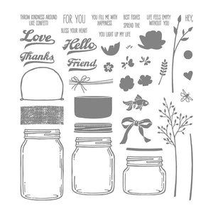 Jar of Love | Retired Photopolymer Stamp Set | Stampin' Up!