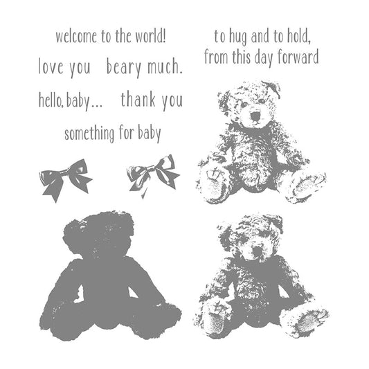 Baby Bear | Retired Photopolymer Stamp Set | Stampin' Up!