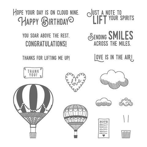Lift Me Up | Retired Clear Mount Stamp Set | Stampin' Up!