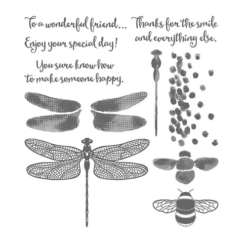 Dragonfly Dreams | Retired Photopolymer Stamp Set | Stampin' Up!