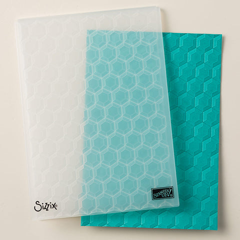 Hexagons Dynamic Embossing Folder | Retired Embossing Folder | Stampin' Up!