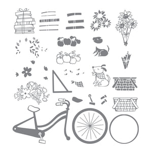 Bike Ride | Retired Photopolymer Stamp Set | Stampin' Up!