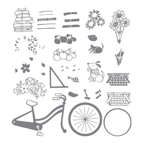 Bike Ride | Retired Photopolymer Stamp Set | Stampin' Up!
