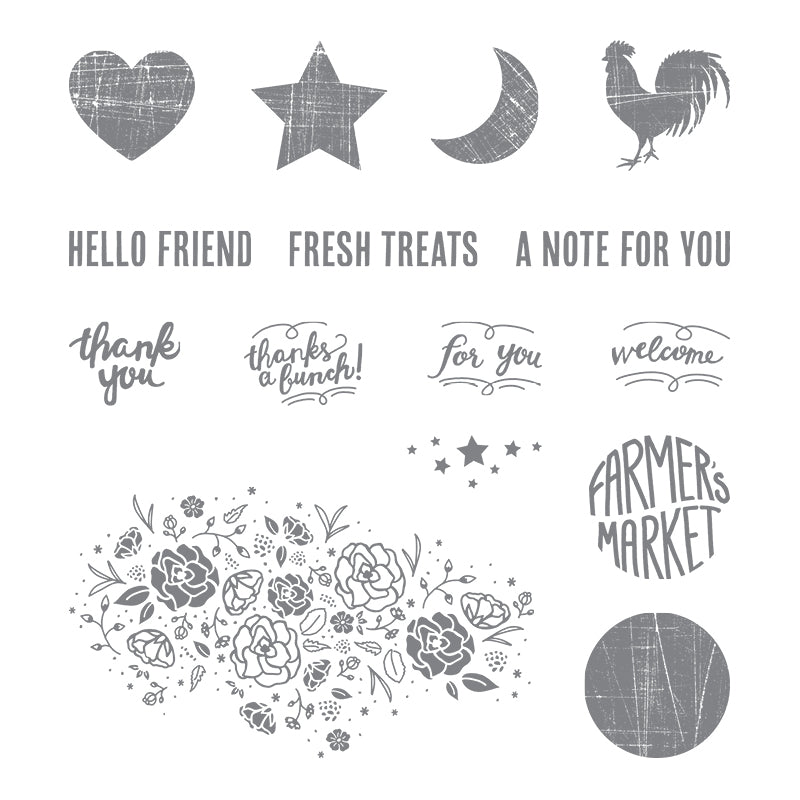 Wood Words | Retired Clear Mount Stamp Set | Stampin' Up!