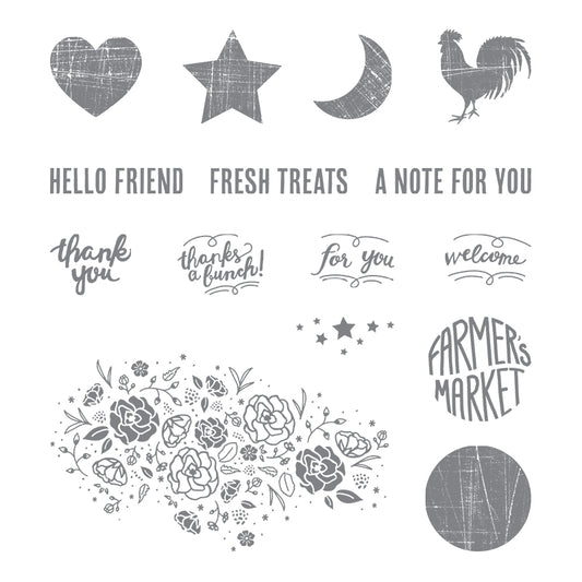 Wood Words | Retired Clear Mount Stamp Set | Stampin' Up!