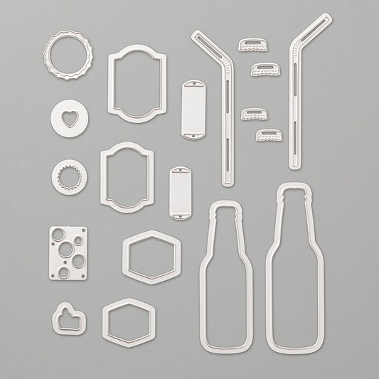 Bottles & Bubbles Framelits Dies | Retired Framelits/Dies Collection | Stampin' Up!