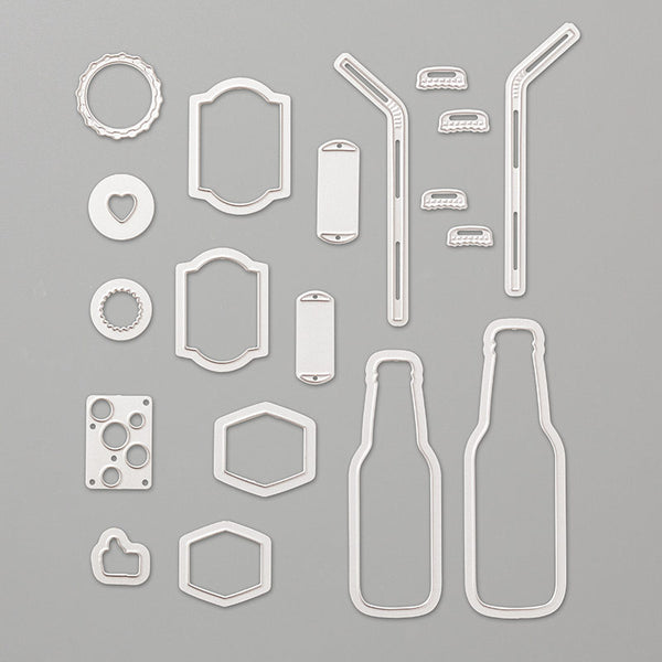 Bottles & Bubbles Framelits Dies | Retired Framelits/Dies Collection | Stampin' Up!